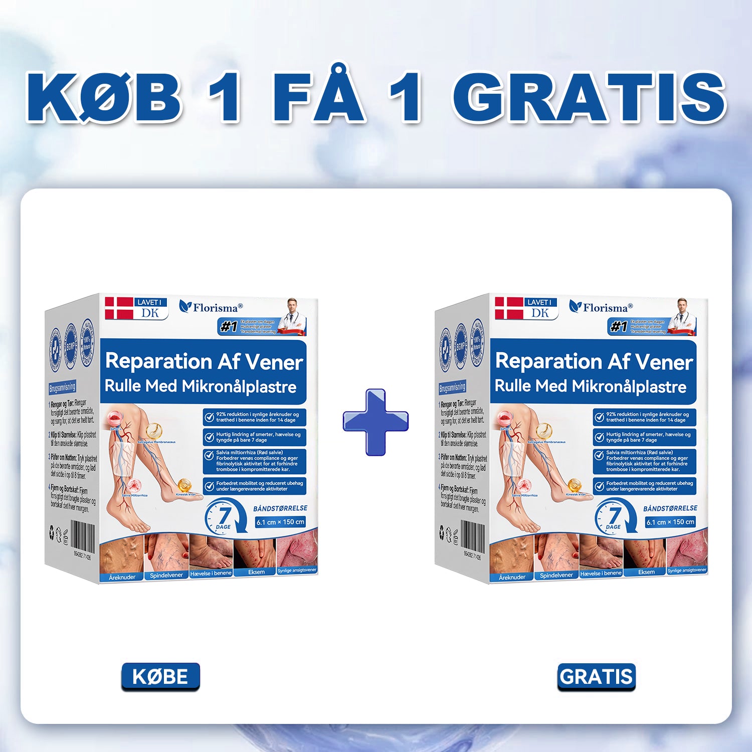 ⭐ Køb 1 få 1 GRATIS – I alt 2 pakker