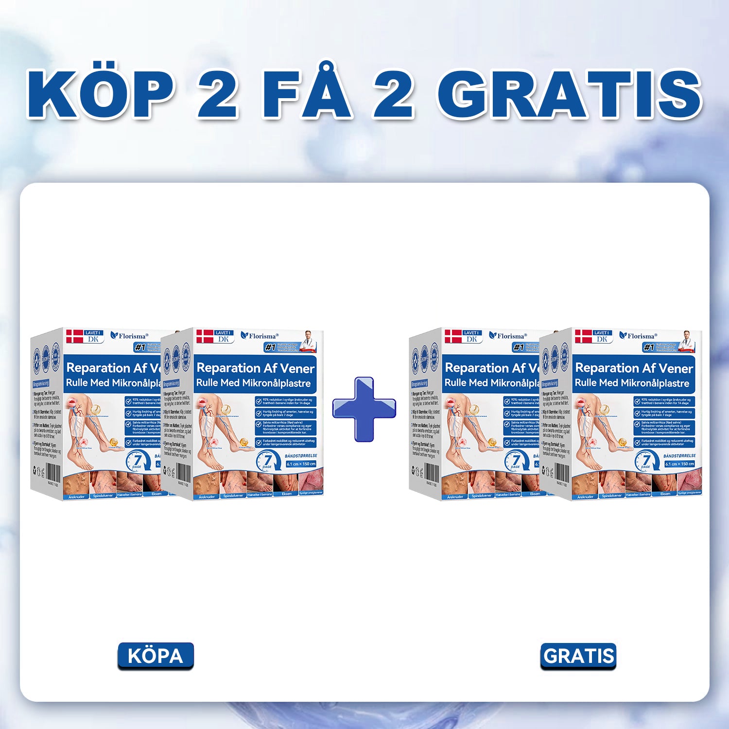 🔥 Køb 2 få 2 GRATIS – I alt 4 pakker