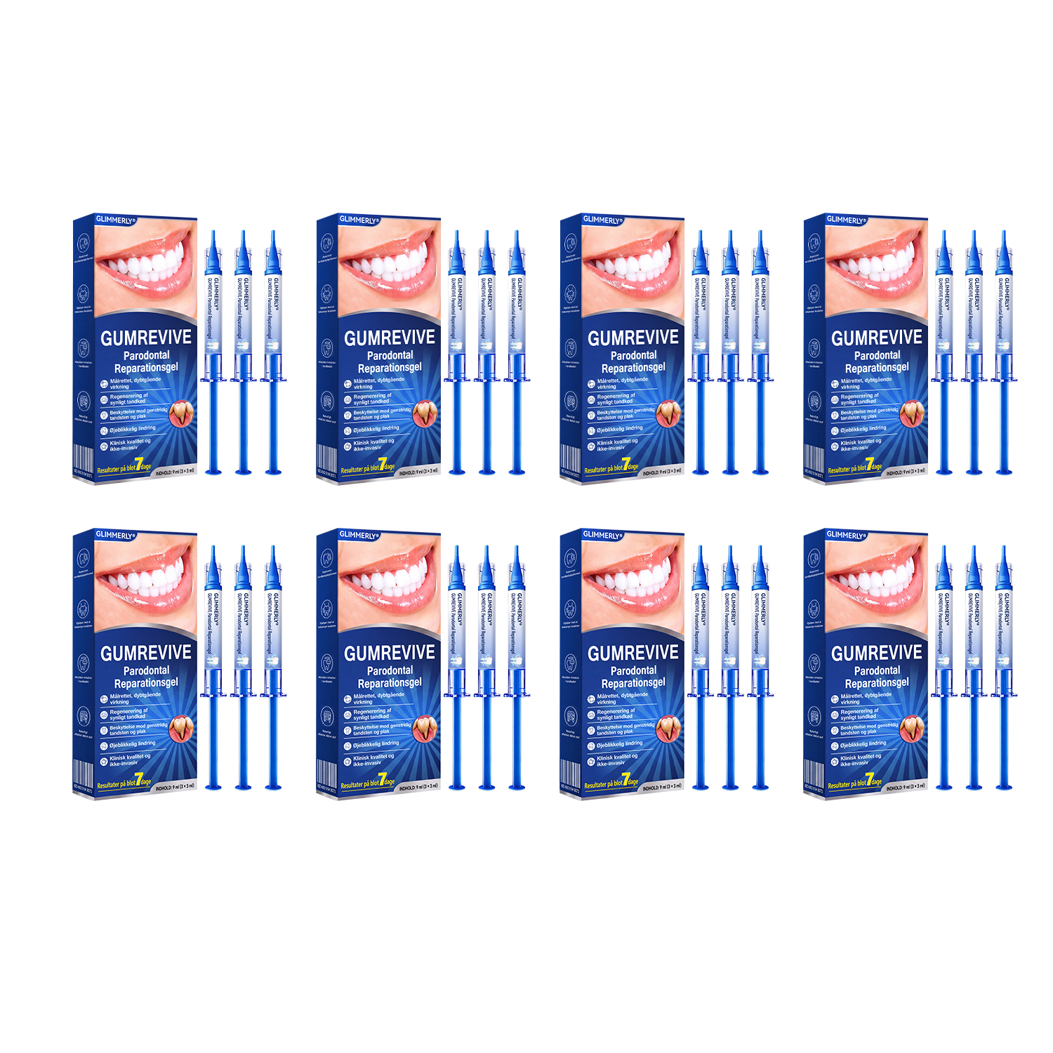4+4 GRATIS 👑 Komplet tandpleje til hele familien